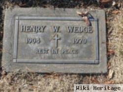 Henry W Wedge