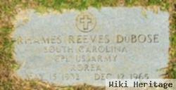 Rhames Reeves Dubose