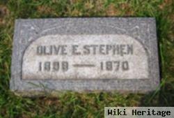 Olive E Rosengren Stephen