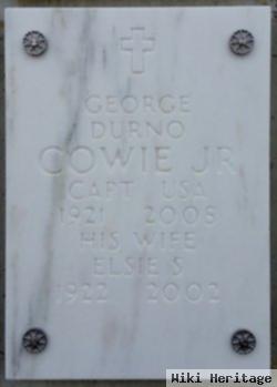 George Durno Cowie, Jr