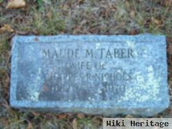 Maude M. Taber Nichols