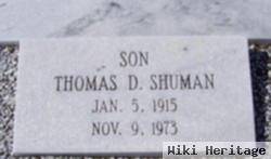 Thomas Dorsey Shuman