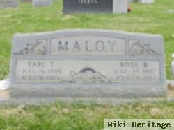 Earl T Maloy