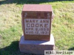 Mary Ann Cooke