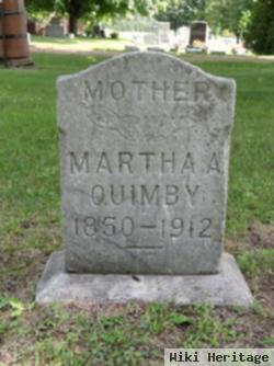 Martha A Quimby