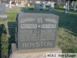 Montie D. Royston