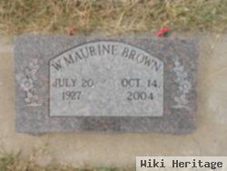 Wilma Maurine Belcher Brown