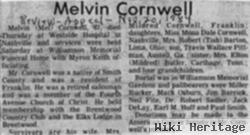 William Melvin "mel" Cornwell