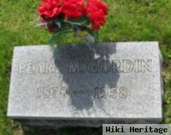 Pearl M Gordin