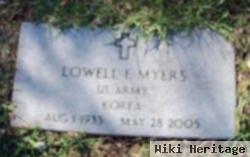 Lowell E. Myers