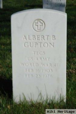 Albert B Gupton