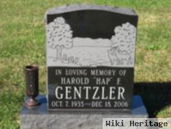 Harold Frederick "hap" Gentzler