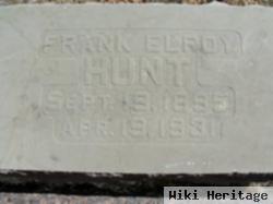 Frank Elroy Hunt