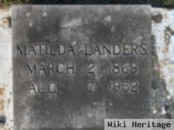 Jarousha Matilda Written Landers