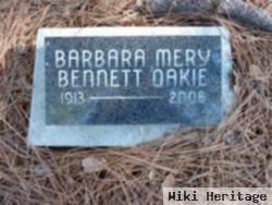 Barbara Mery Bennett Oakie