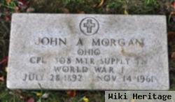 John A Morgan