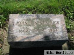 John H Kenestrick