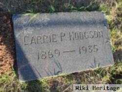 Carrie P. Hodgson