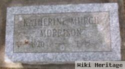 Katherine Murch Morrison