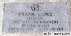 Frank L Orr