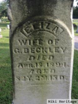 Elizabeth Miller Beckley