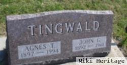 Agnes T Tingwald