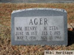 M. Etta Parks Ager