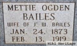 Mettie Ogden Bailes