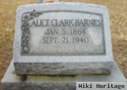 Alice Clark Barnes