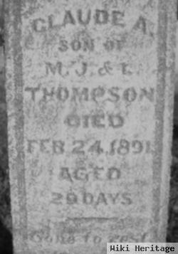 Claude A. Thompson