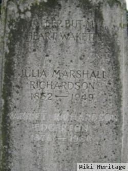 Julia Marshall Richardson