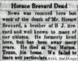 Horace Brevard