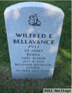 Wilfred E "willy" Bellavance