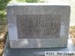 Mattye Lou Mullendore