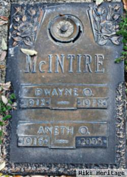 Aneth O. Mcintire