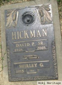 David P Hickman, Sr