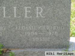 Flossie Gertrude "sossie" Miller