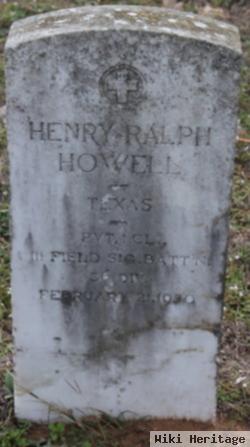 Henry Ralph Howell