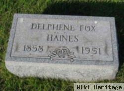 Delphene Fox Haines