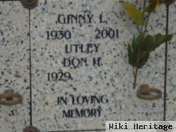 Virginia Lee "ginny" Utley