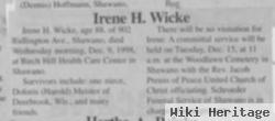 Irene H Wicke