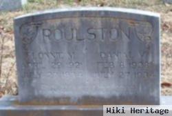 Flonnie M. Roulston