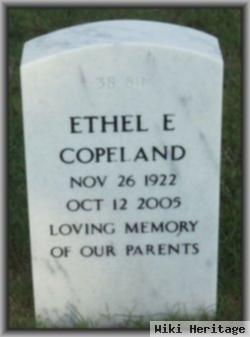 Ethel E Copeland