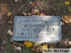 Mariah White Adams