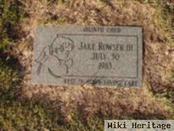 Jake Rowser, Iii