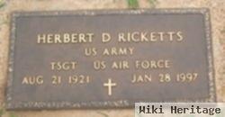 Herbert D Ricketts