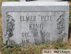 Elmer "pete" King