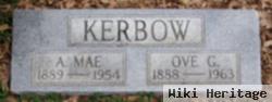 Ove Graves "ovie" Kerbow