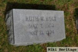 Ruth W. Holt