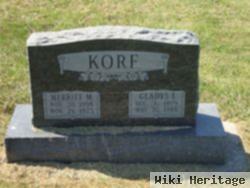 Gladys Irene Fisher Korf